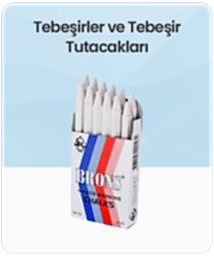 Tebeşirler ve Tebeşir Tutacakları kategorisi için resim