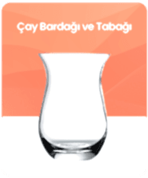 Çay Bardağı ve Tabağı kategorisi için resim