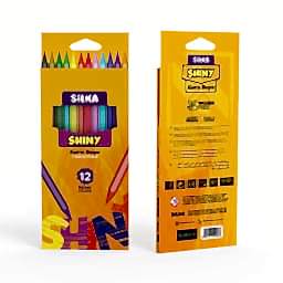 Silka Shiny Kuruboya 12 Renk Tam Boy Art.K01 resmi