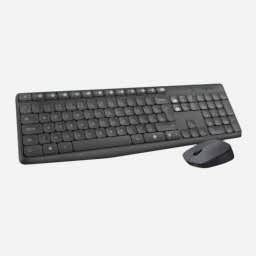 Logitech MK235 Kablosuz Usb Q Klavye + Mouse Seti Siyah