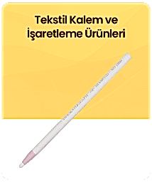 Tekstil  Kalem ve İşaretleme Ürünleri kategorisi için resim