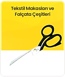 Tekstil Makasları ve Falçata Çeşitleri kategorisi için resim