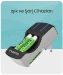 Işık ve Şarj Cihazları kategorisi için resim